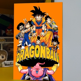 Decoração Dragonball Z placa decorativa casa Dragon ball z anime desenho  mangá