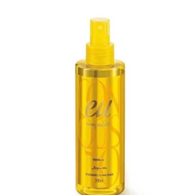 Desodorante Colônia Splash Eu Conquisto Vanilla Jequiti 200 | Shopee Brasil