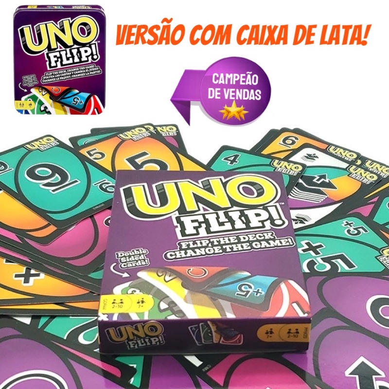Kit 2 Jogos Carta Uno Mattel Copag Original Lacrado + Brinde