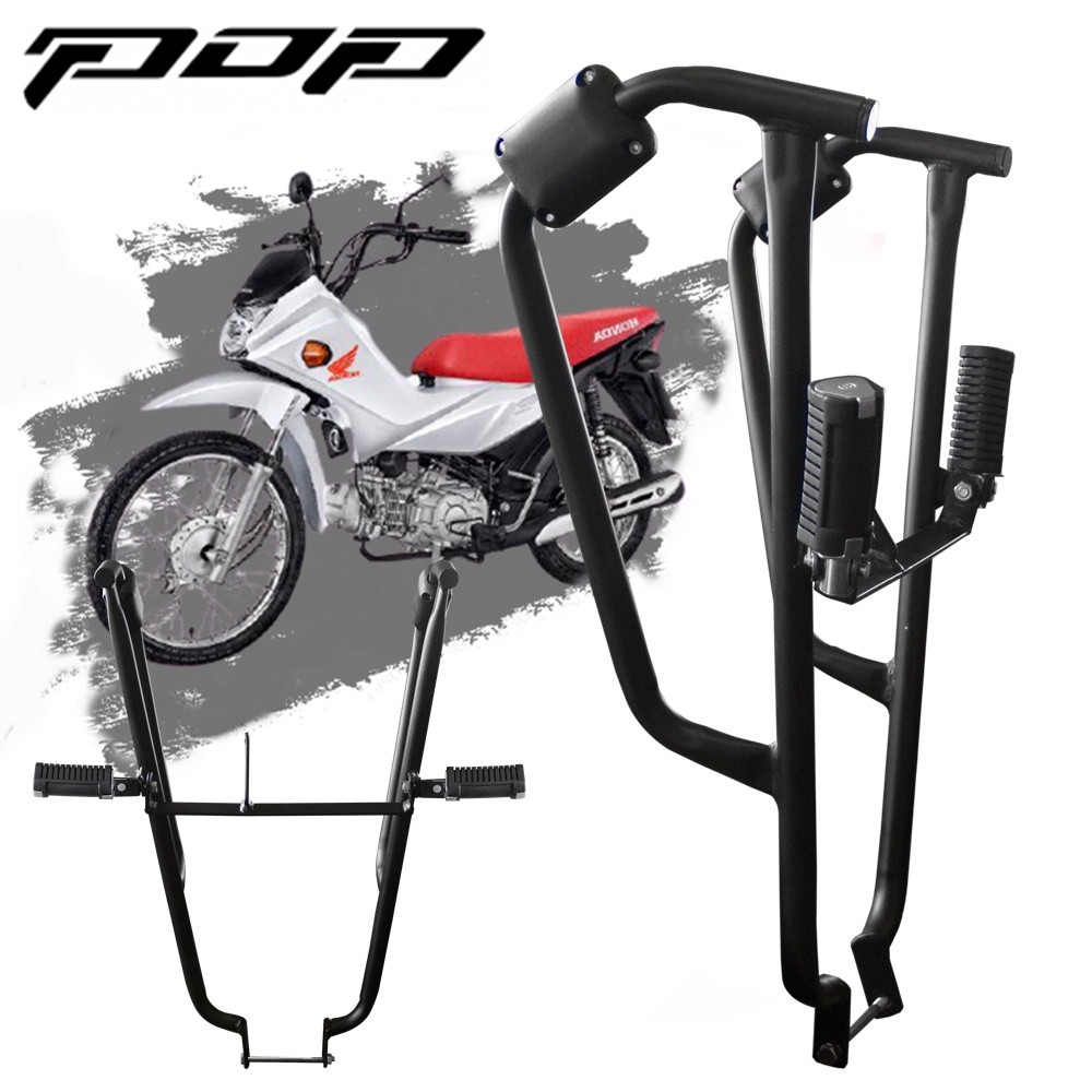 PROTETOR MOTOR E CARENAGEM MODELO STUNT POP 110 