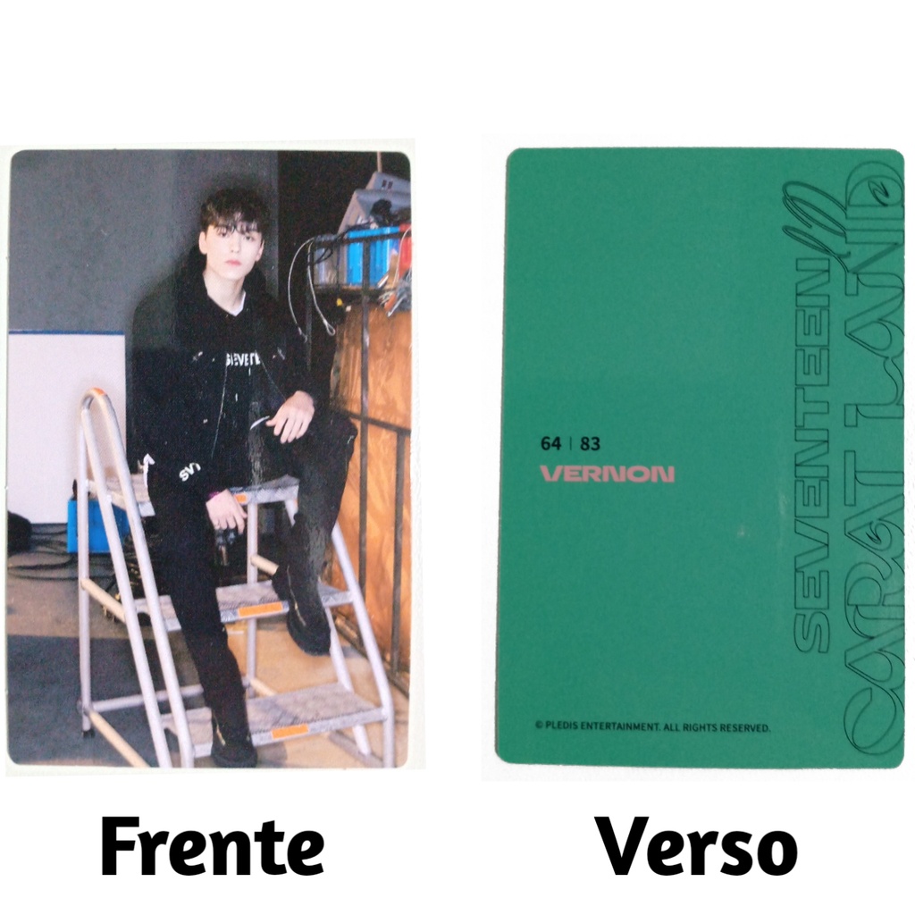 SEVENTEEN - Caratland 2022 6th FAN MEETING Photocards OFICIAIS