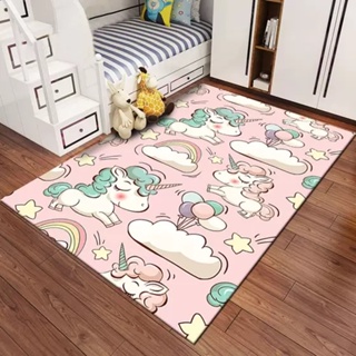 Tapete Quarto Infantil Menino Amarelinha Pista - 0,95 x 1,50