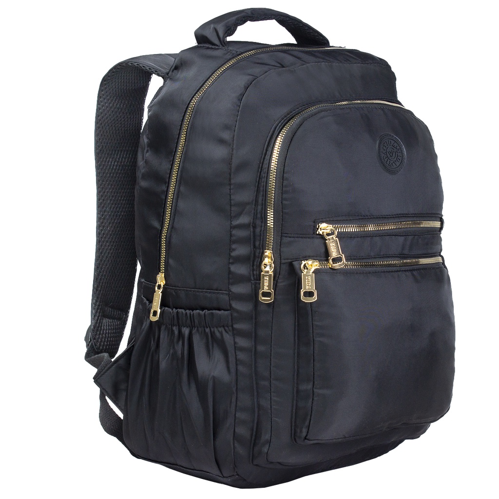 Mochila Feminina escolar trabalho dia a dia com encaixe para notebook ...