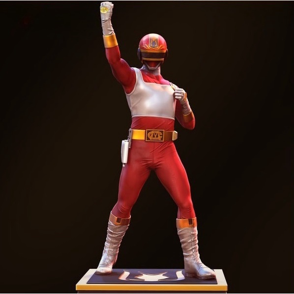 ChangeMan Action figure colecionável 1/8