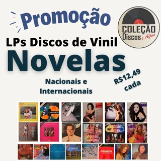 PROMOÇÃO: LPs Novelas discos vinil diversos TSO - PARTE 1 em Oferta na Shopee