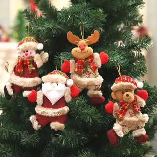 Enfeite Natalino Natal Papai Noel/Boneco de neve/Urso
