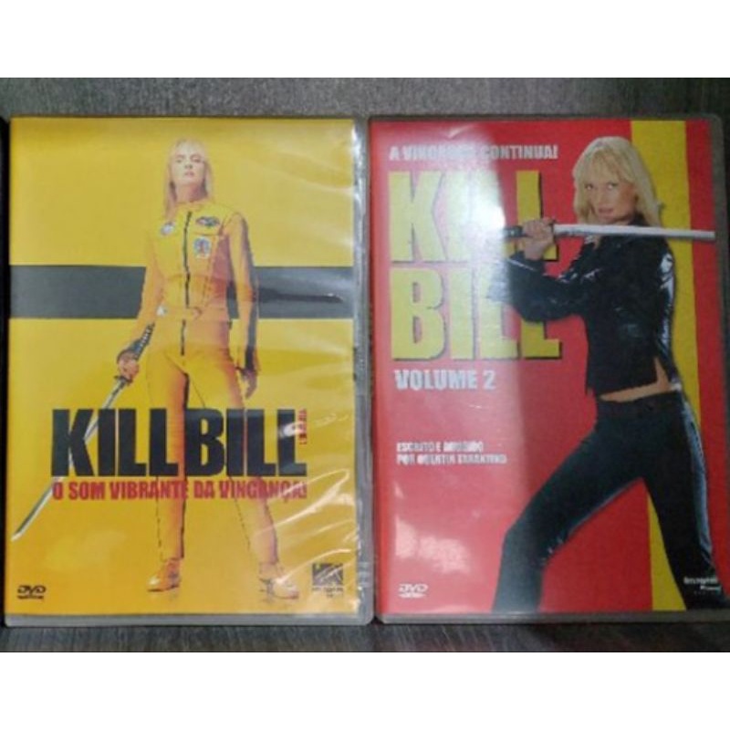 Dvd Kill Bill 1 E 2 Shopee Brasil