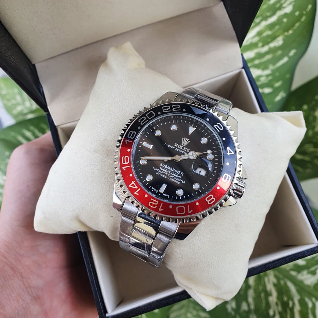 Relógio Luxo ROLEX Automático Masculino Qualidade Suíça GMT Master II ...