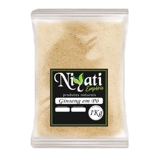 Ginseng Em Pó 1kg 100% Puro Alta Qualidade