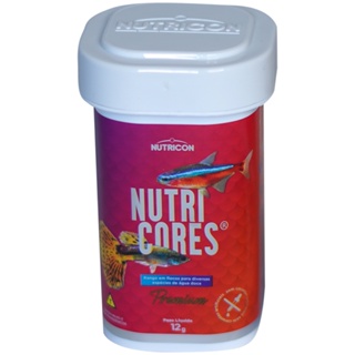 Ração Para Peixes Alimento Nutricon Nutricores 12gr