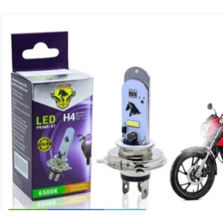 Lampada stalion Moto H4 Super Led Efeito Xenon 8000k Cg Ybr Cb fazer cb 500