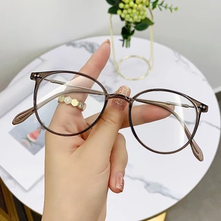 * Estoque Pronto * Óculos Anti-Brilho Azul Radiação Transparentes Lentes Substituíveis Para Mulheres /