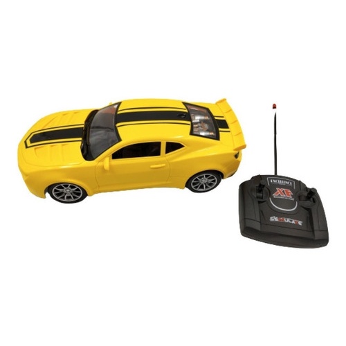 Carrinho Controle Remoto 1:16 Importway Com Luzes Amarelo