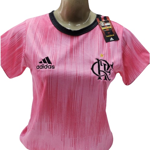 Camisa feminina store do flamengo rosa