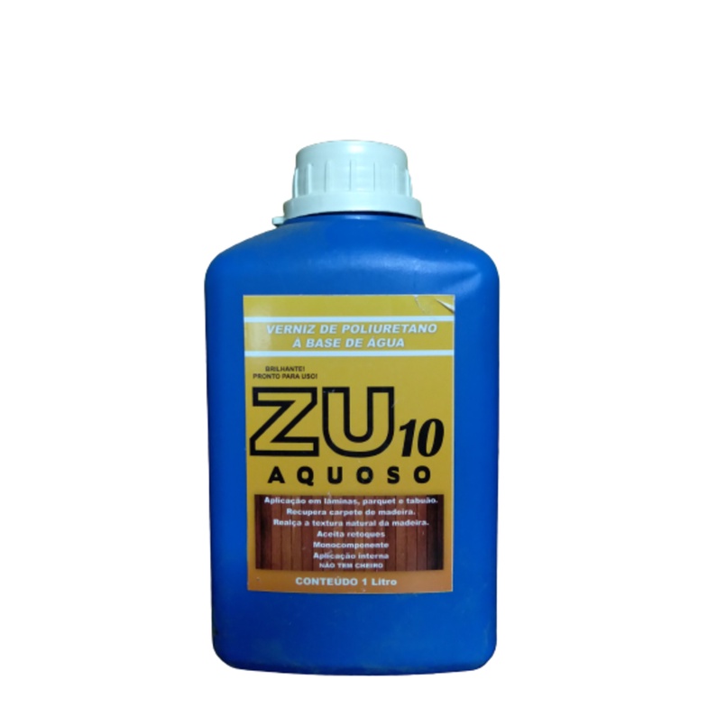 Verniz Zu-10 Aquoso Poliuretano Brilhante 1l | Shopee Brasil