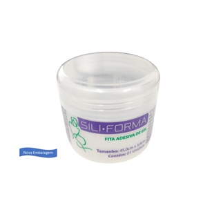 Fita em Gel Adesiva 45cm x 3cm Para Queloides e Cicatrizes - Siliforma