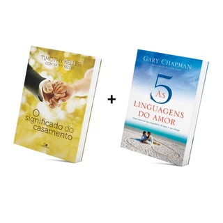 Kit 2 Livros Significado do Casamento + 5 Linguagens do amor em Oferta na Shopee