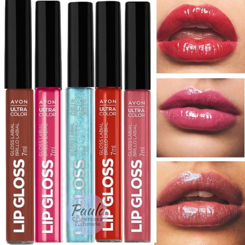 Brilho Labial Gloss Labial Avon Ultra Color 7ml. Lip Gloss Avon