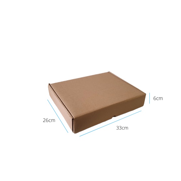 25 Caixas de Papelão Correios Montável Tamanho 33x26x06