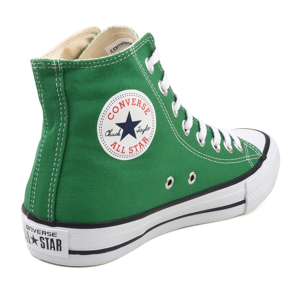 TÊNIS CONVERSE CHUCK TAYLOR ALL STAR CANO ALTO UNISEX Verde