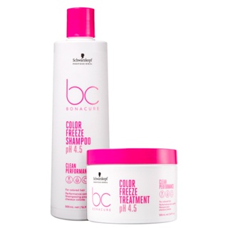 Kit Schwarzkopf Professional BC Bonacure Clean Performance Color Freeze Profissional (2 Produtos)