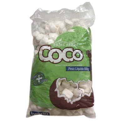 DOCE DE COCO EM TABLETES DALVA - BALA DALVA 1Kg