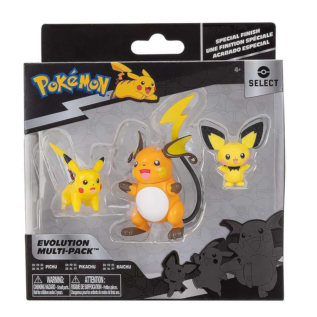 Conjunto Mini Bonecos Colecionáveis Pokémon Nintendo - Tomy - Sunny  Brinquedos: Pikipek Picassaut Peppeck + Clefairy Mélofée Piepi na  Americanas Empresas