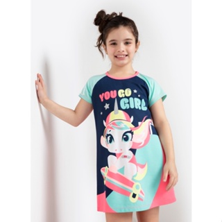 Camisola Manga Curta Feminino Panda Donut - Puket