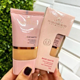 Base Matte Alta Cobertura - Phallebeauty