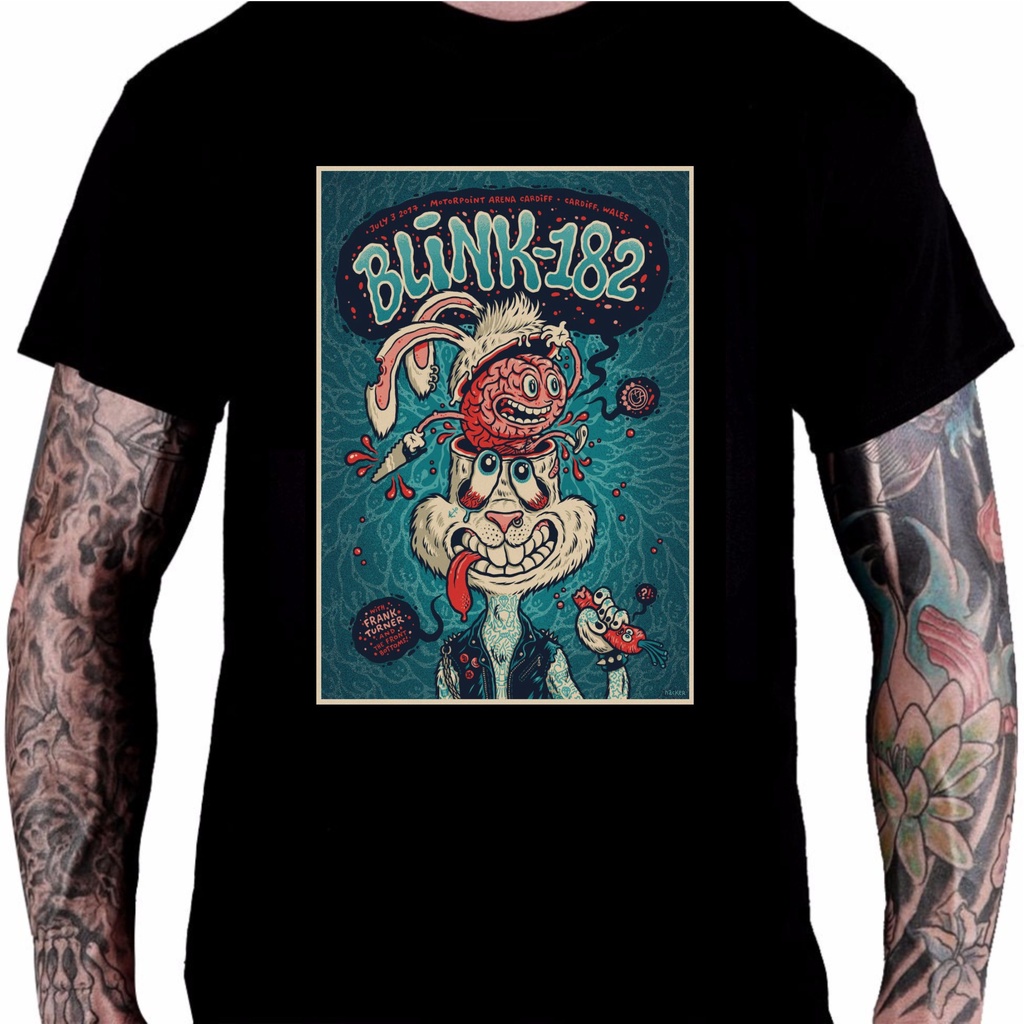Camiseta Blink 182 Rock And Roll Banda U40
