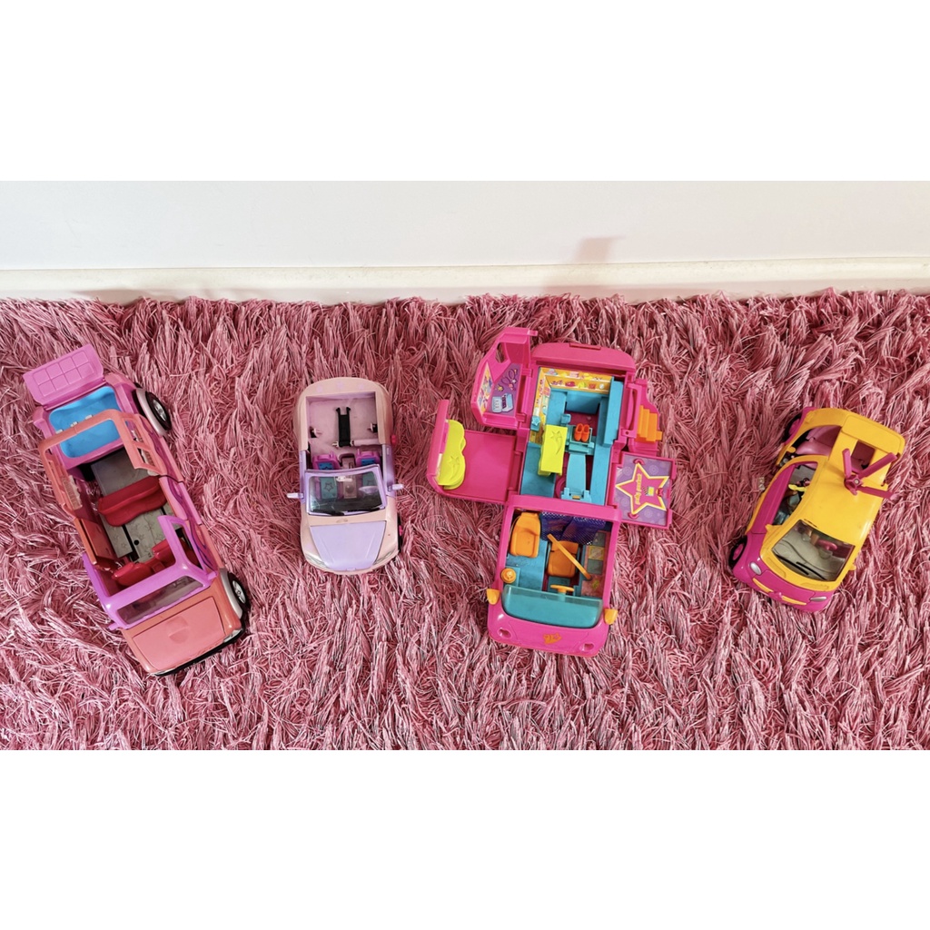 Carros para boneca em miniatura polly pocket Shopee Brasil