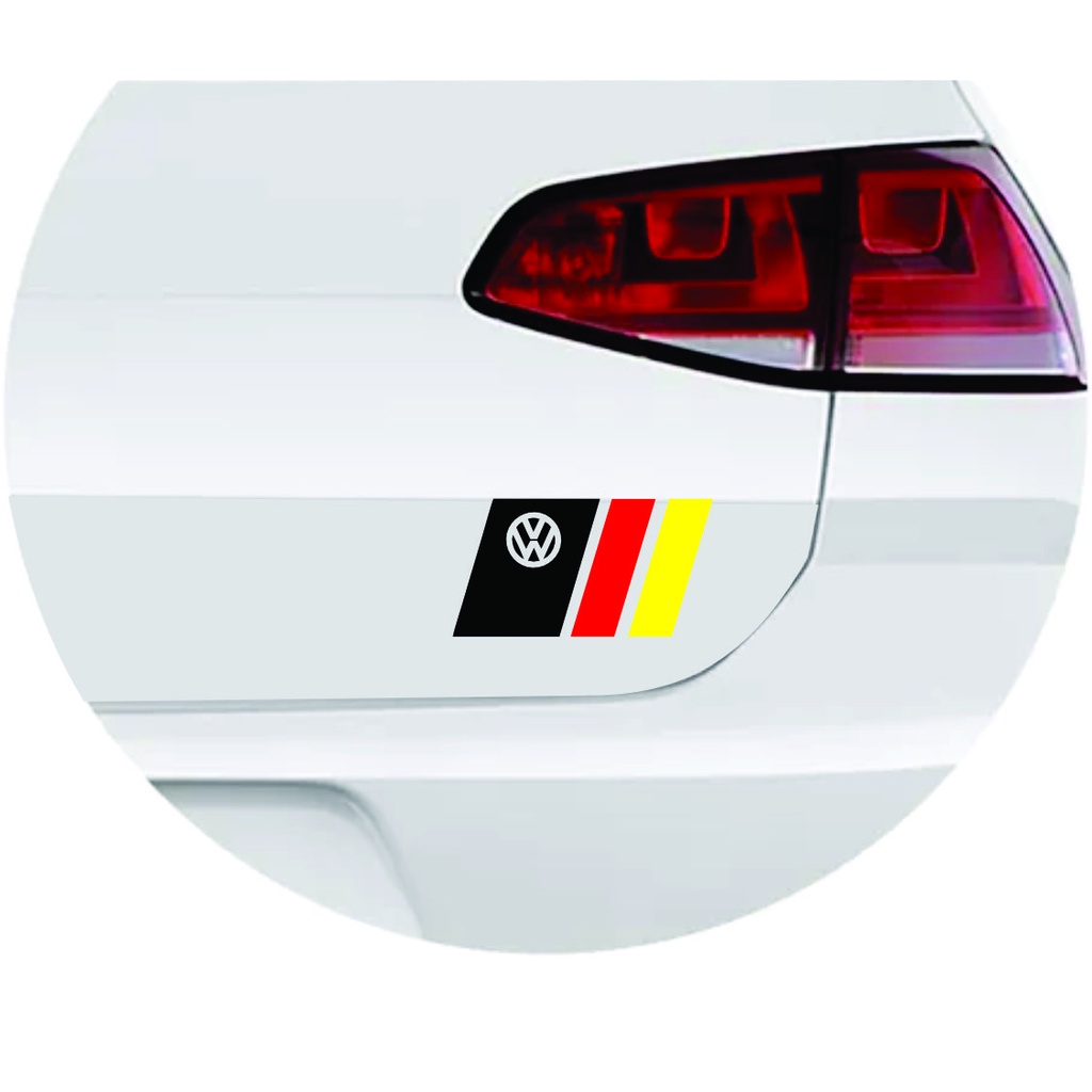 Adesivo Vw Carro Rebaixado Euro Gol Polo Golf Parati Fox