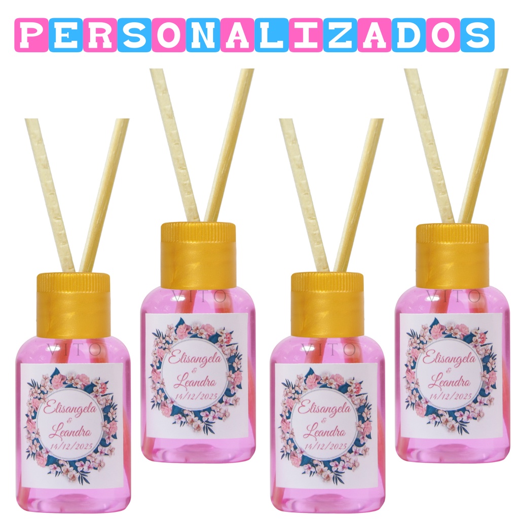 200 Mini Aromatizadores Brindes Para Casamento Formatura Bodas e lojas Personalizados