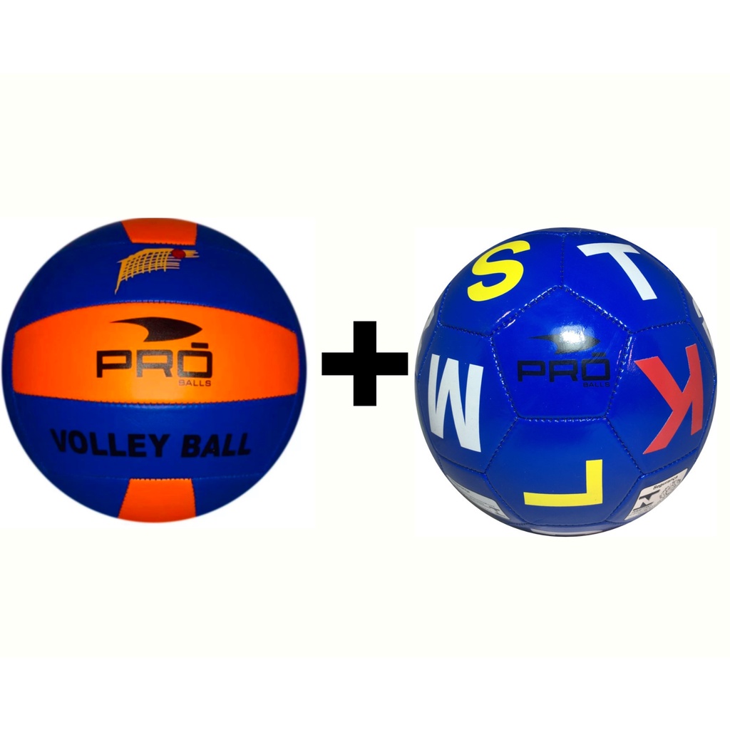 KIT bola de volei+bola mini