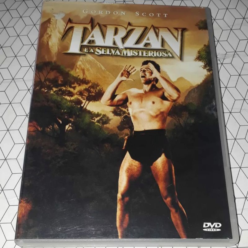 Dvd original Tarzan e a selva misteriosa | Shopee Brasil