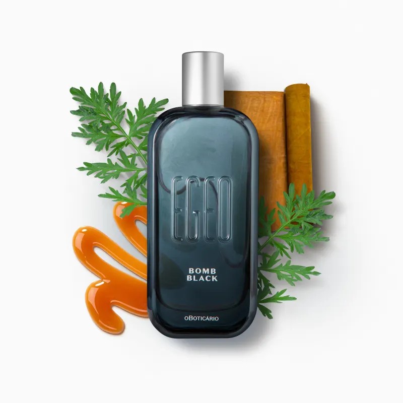 Perfume Egeo Bomb Black Desodorante Colônia 90ml O BOTICÁRIO
