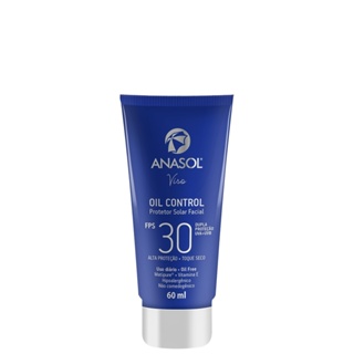 Protetor Solar Facial Anasol Viso Oil Control FPS30 60ml