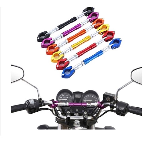 Barra Reforçada Guidão Estabilizadora Anti Amasso Motos Top