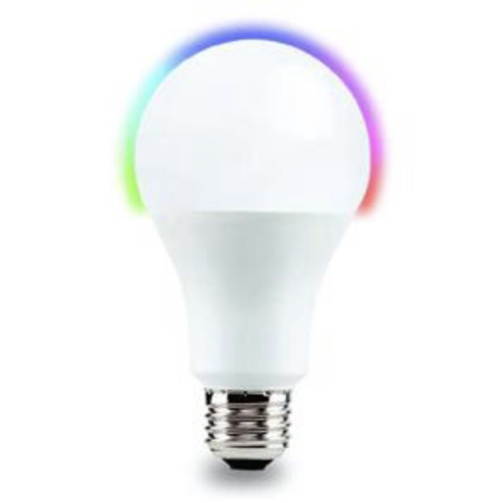 Lampada LED RGB 10W Luz Colorida Controle Remoto 16 Cores | Shopee Brasil