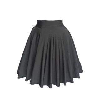 Saia Godê Infantil Preta Moda Evangélica Feminina