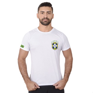 Camisa da Seleção Brasileira Azul em Oferta
