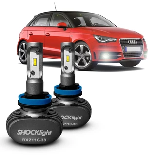 Ultra Led Shocklight 10.000 Lumens 6000k Audi A1 Farol Milha