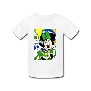 Camiseta Infantil Brasil Blusa Menino Menina Camisa Maj360