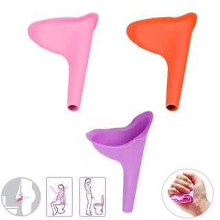 3 Urinol Feminino Para Mulher Fazer Xixi Em Pé Portátil Reutilizável Lavável Super Prático E Higiênico