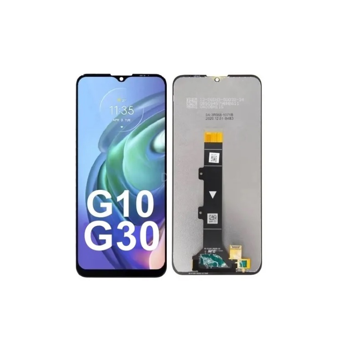 Tela Frontal Touch LCD Display Moto G10 G30 Com Aro E Sem Aro Pronta Entraga