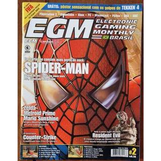 Revista Electronic Gaming Monthly Egm Brasil 4 Poster Tekken