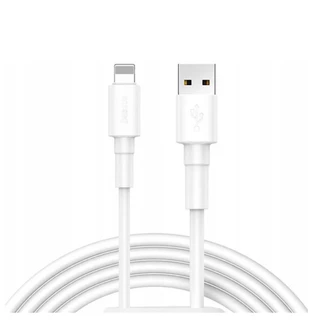 Cabo USB To Lightning Baseus Para Iphone 2.4a 1m Branco