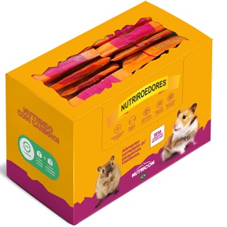 Alimento para Hamster Porquinho da India Roedores NutriRoedores 100gr Caixa C/10un