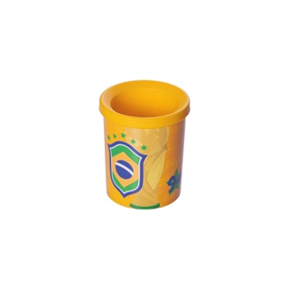 Porta Lata Copa do Mundo-Amarelo/Copa Do Mundo