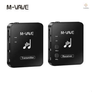 M-VAVE WP-10 2.4GHz Sistema De Transmissão De Monitor De Fone De Ouvido Sem Fio Transmissor & Receptor Recarregável